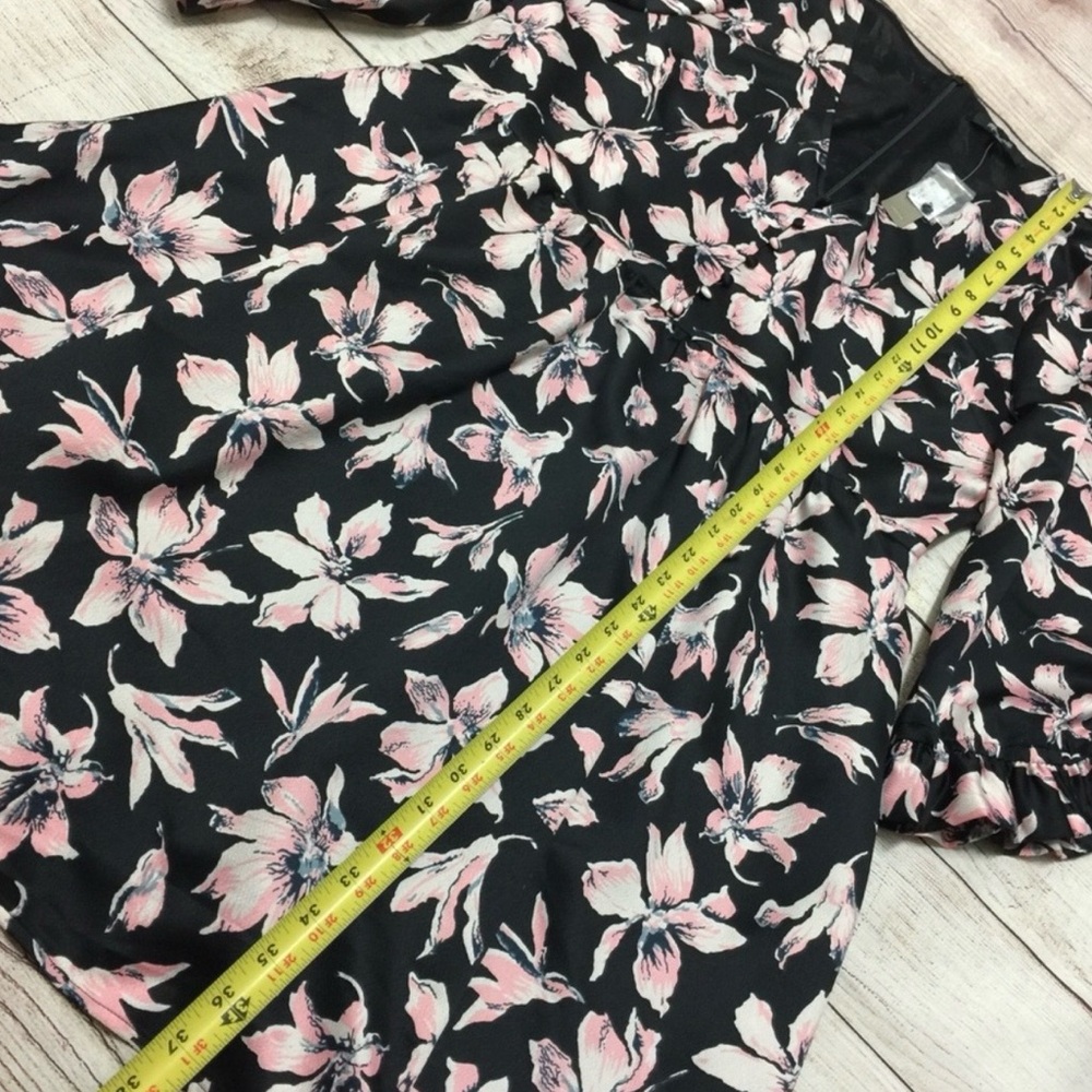 MADEWELL Moonblossom Ruffle Sleeve Pink Orchid Dress - Picture 5 of 5